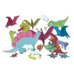 200 de abtibilduri repozitionabile cu dinozauri fotografia produsului View 2 S