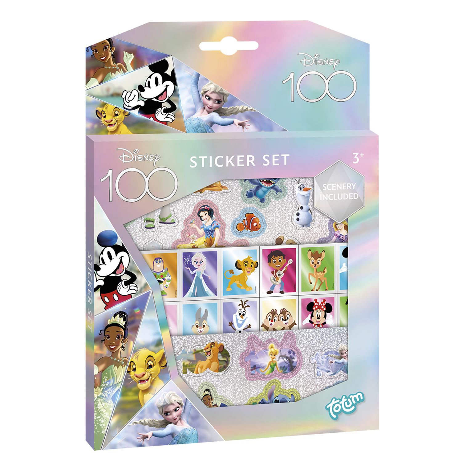 Set abtibilduri Editie Aniversare Disney 100 ani fotografia produsului