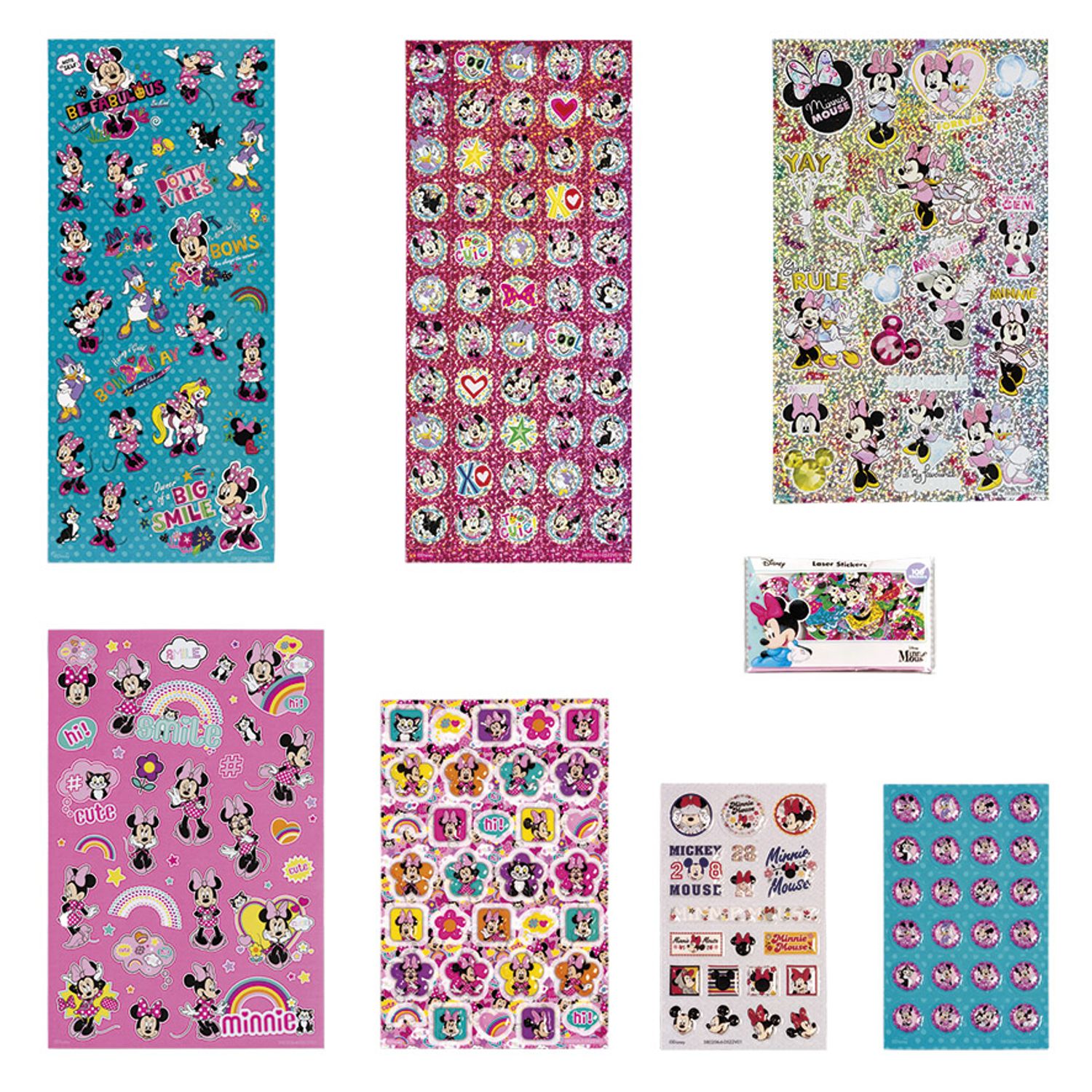 Super set abtibilduri Disney Minnie Mouse fotografia produsului View 2 L