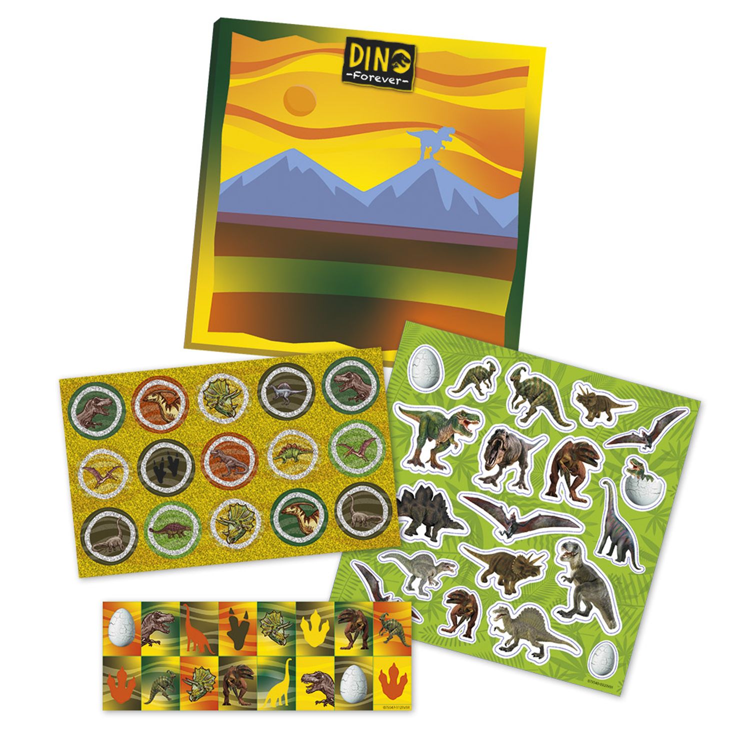 Set abtibilduri cu dinozauri fotografia produsului View 3 L