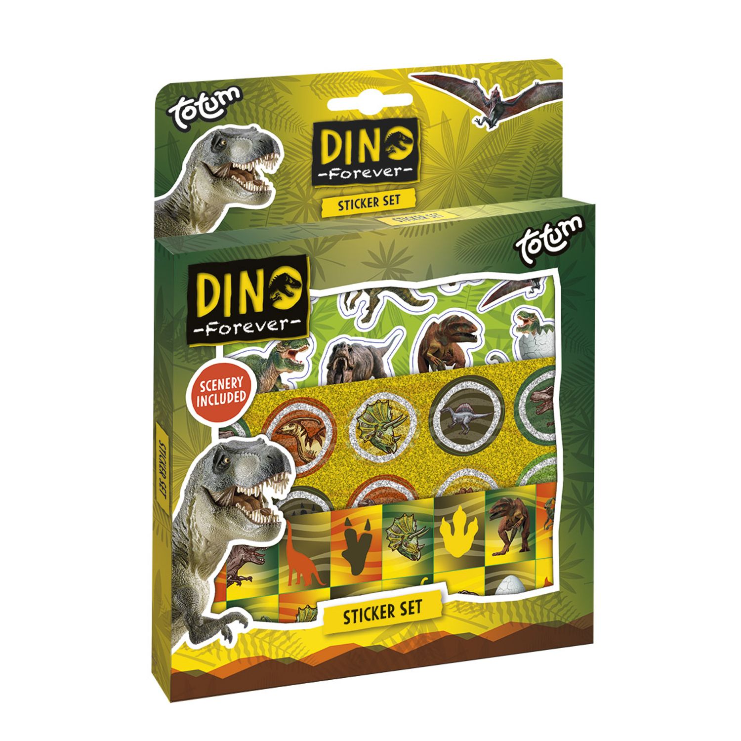 Set abtibilduri cu dinozauri fotografia produsului