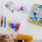 Set creativ de desenat cu sabloane si carioci spray fotografia produsului View 3 S