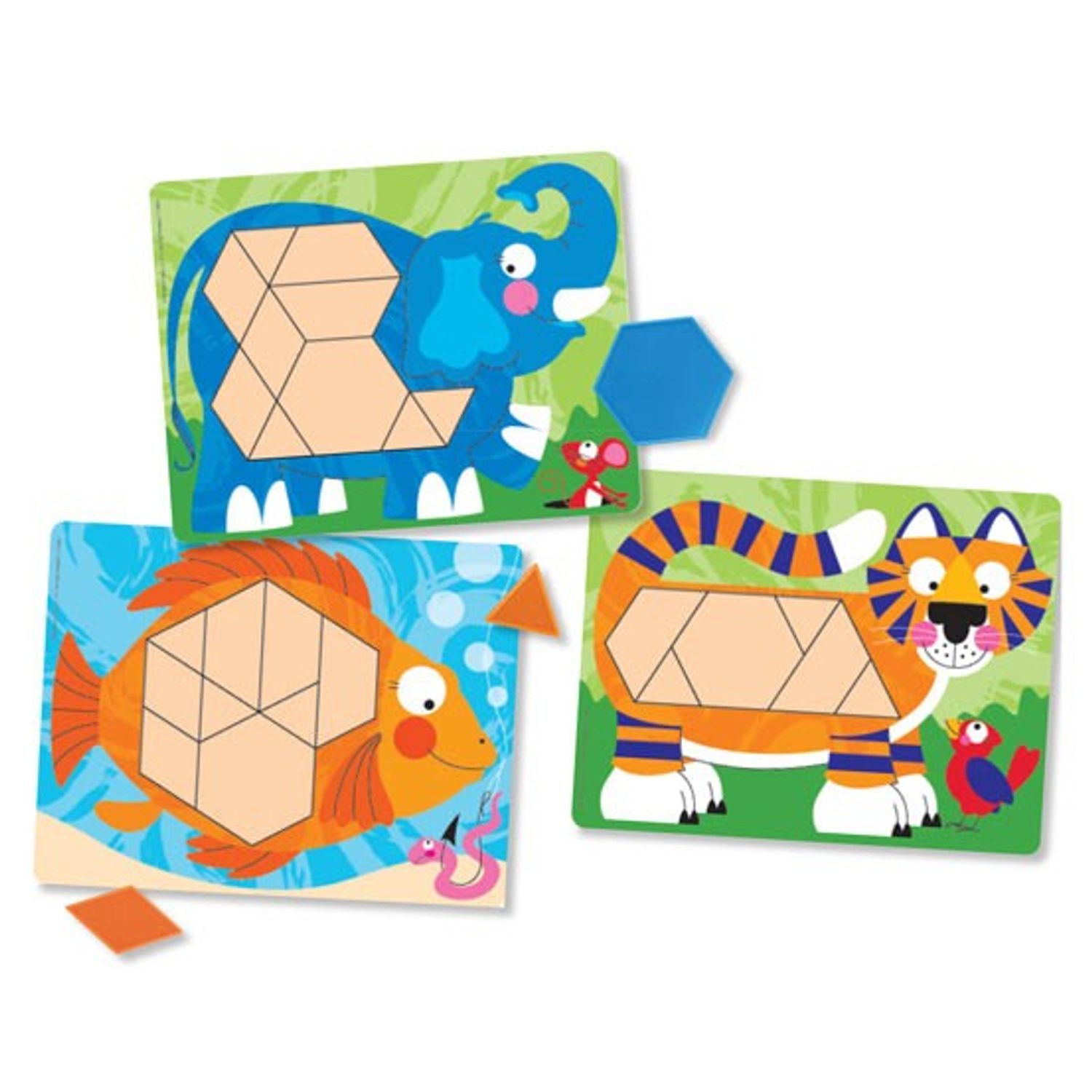 Set de sabloane cu animale Melissa and Doug fotografia produsului
