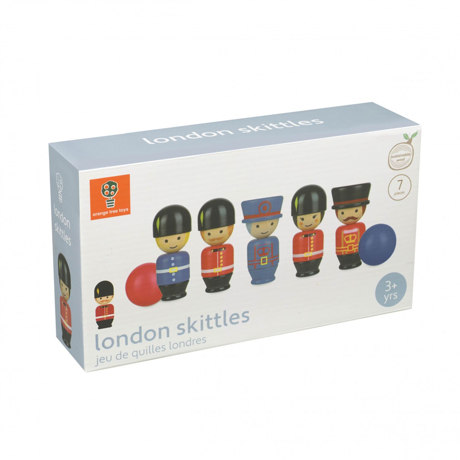 Joc popice figurine londoneze, Orange Tree Toys fotografia produsului View 2 L