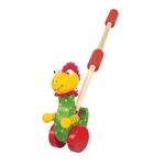 Jucarie de impins dinozaur, Orange Tree Toys fotografia produsului
