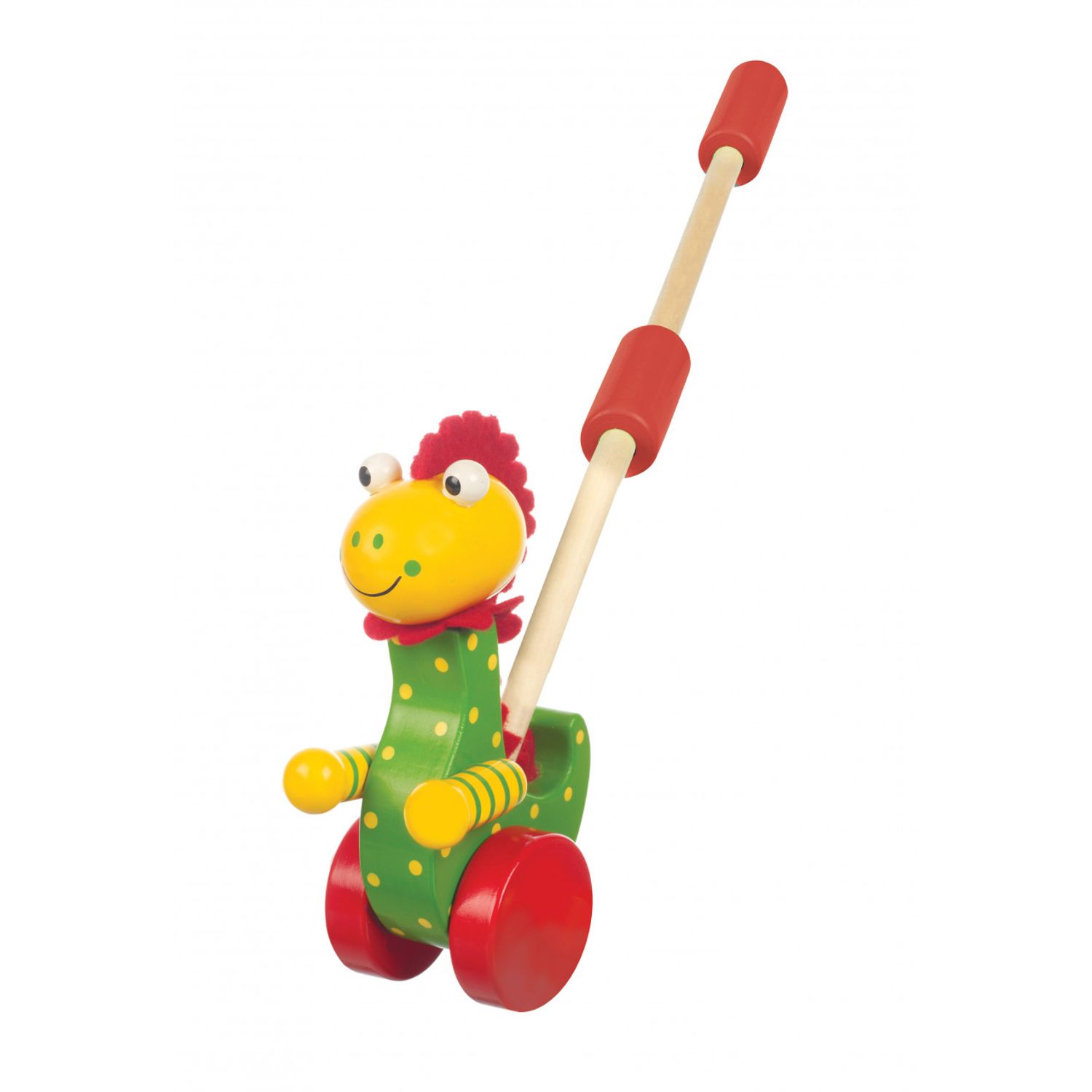 Jucarie de impins dinozaur, Orange Tree Toys fotografia produsului
