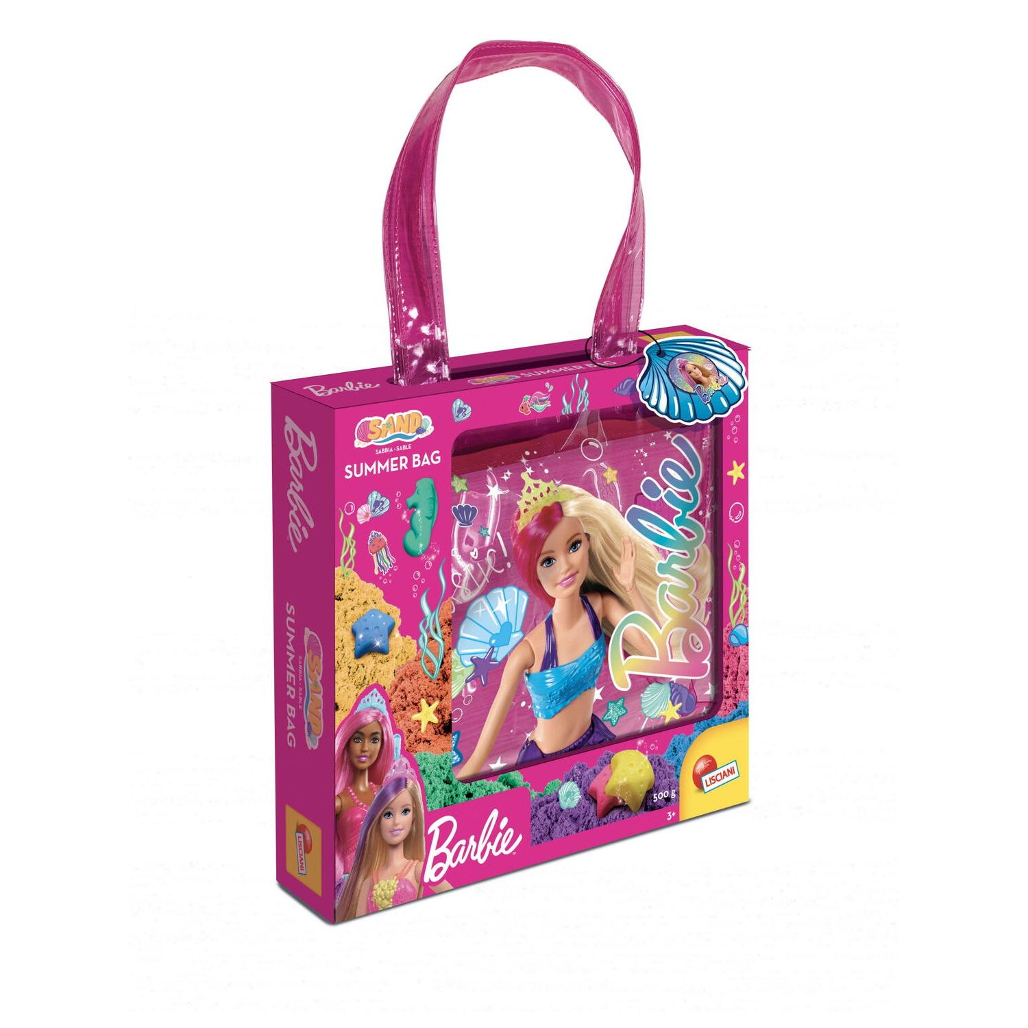 Gentuta de plaja cu nisip kinetic - Barbie fotografia produsului