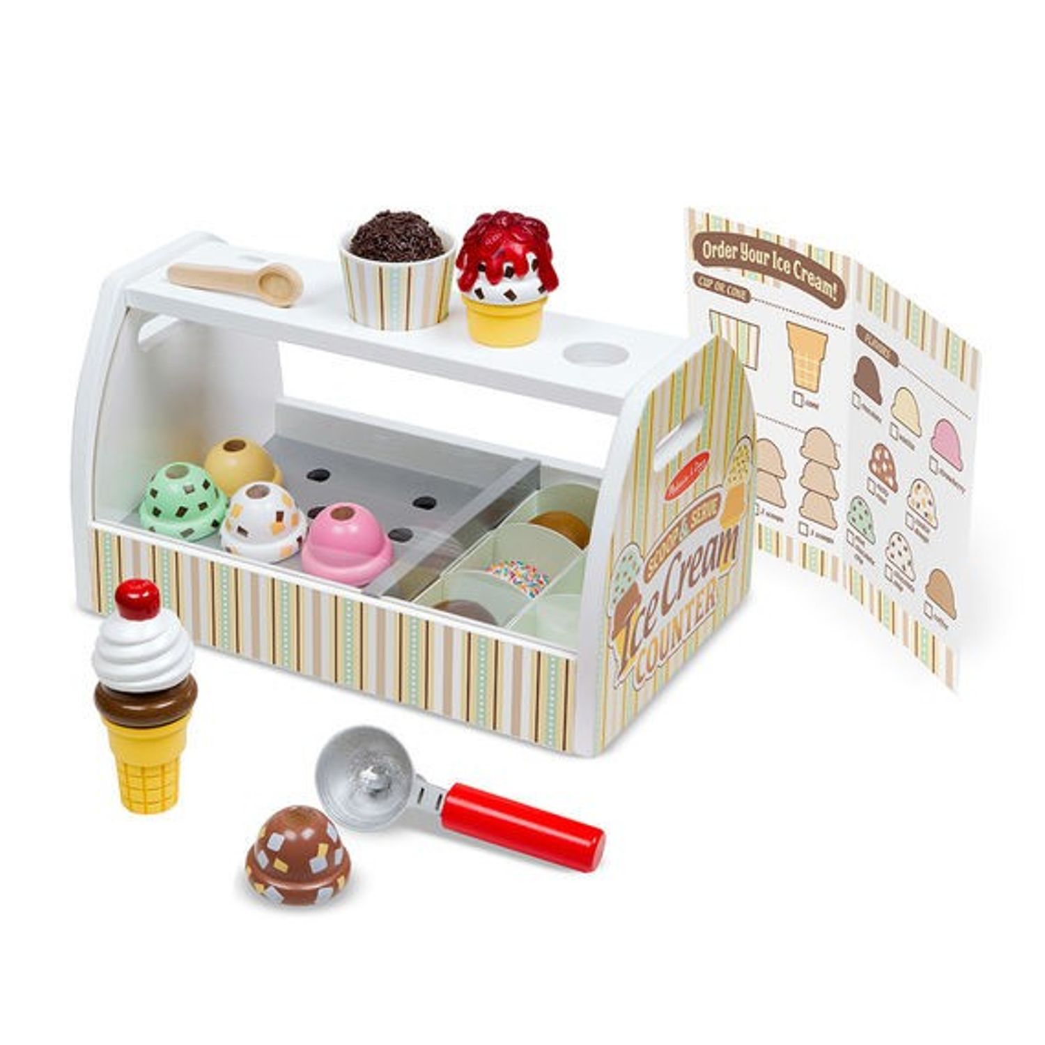 Ghereta de inghetata Melissa and Doug fotografia produsului