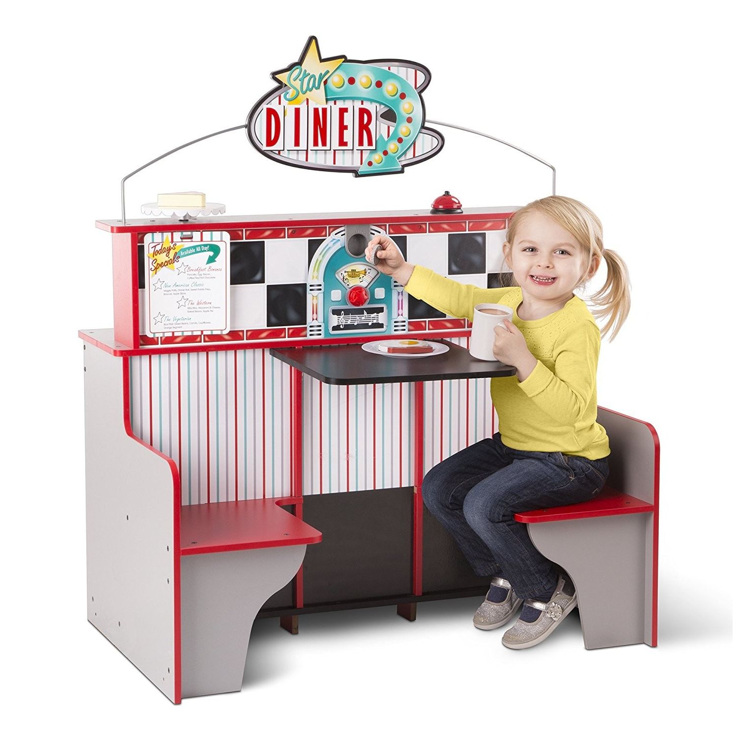 Colt de joaca Restaurant Star Melissa and Doug fotografia produsului View 5 L