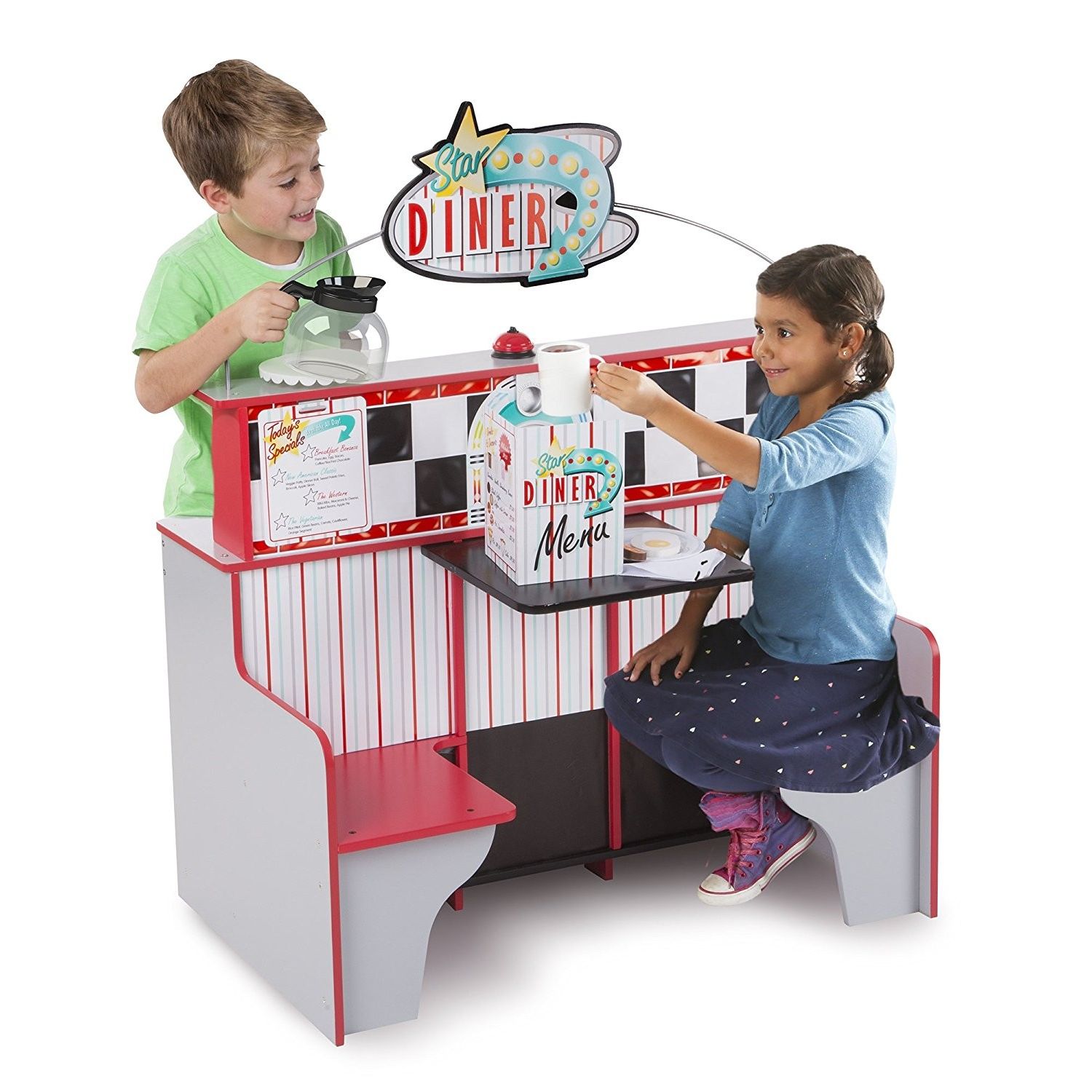 Colt de joaca Restaurant Star Melissa and Doug fotografia produsului View 2 L