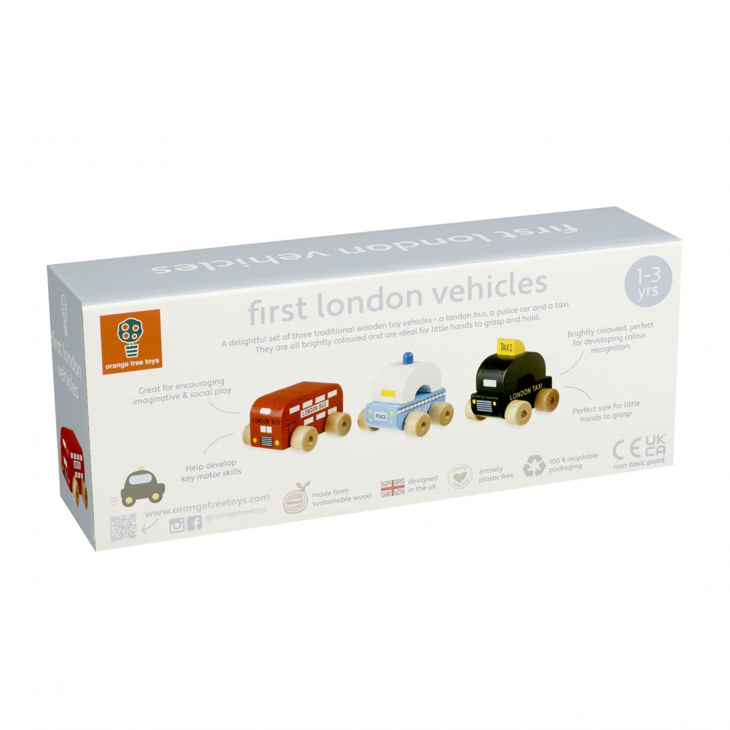 Set vehicule londoneze, Orange Tree Toys fotografia produsului View 3 L