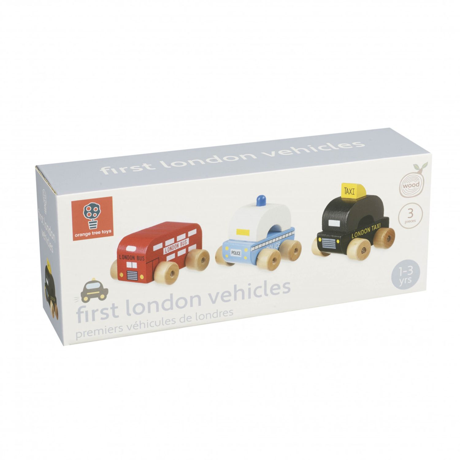 Set vehicule londoneze, Orange Tree Toys fotografia produsului View 2 L