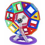 Joc de constructie magnetic - 166 piese fotografia produsului