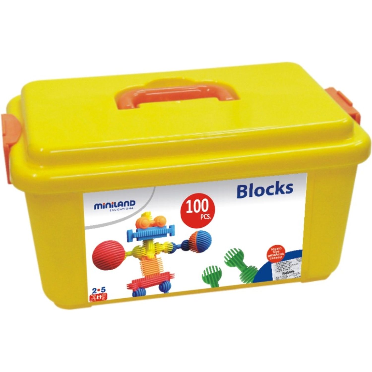 InterBlocks Miniland 100 piese fotografia produsului View 2 L