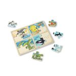 Set 4 puzzle lemn Viata marina fotografia produsului View 2 S