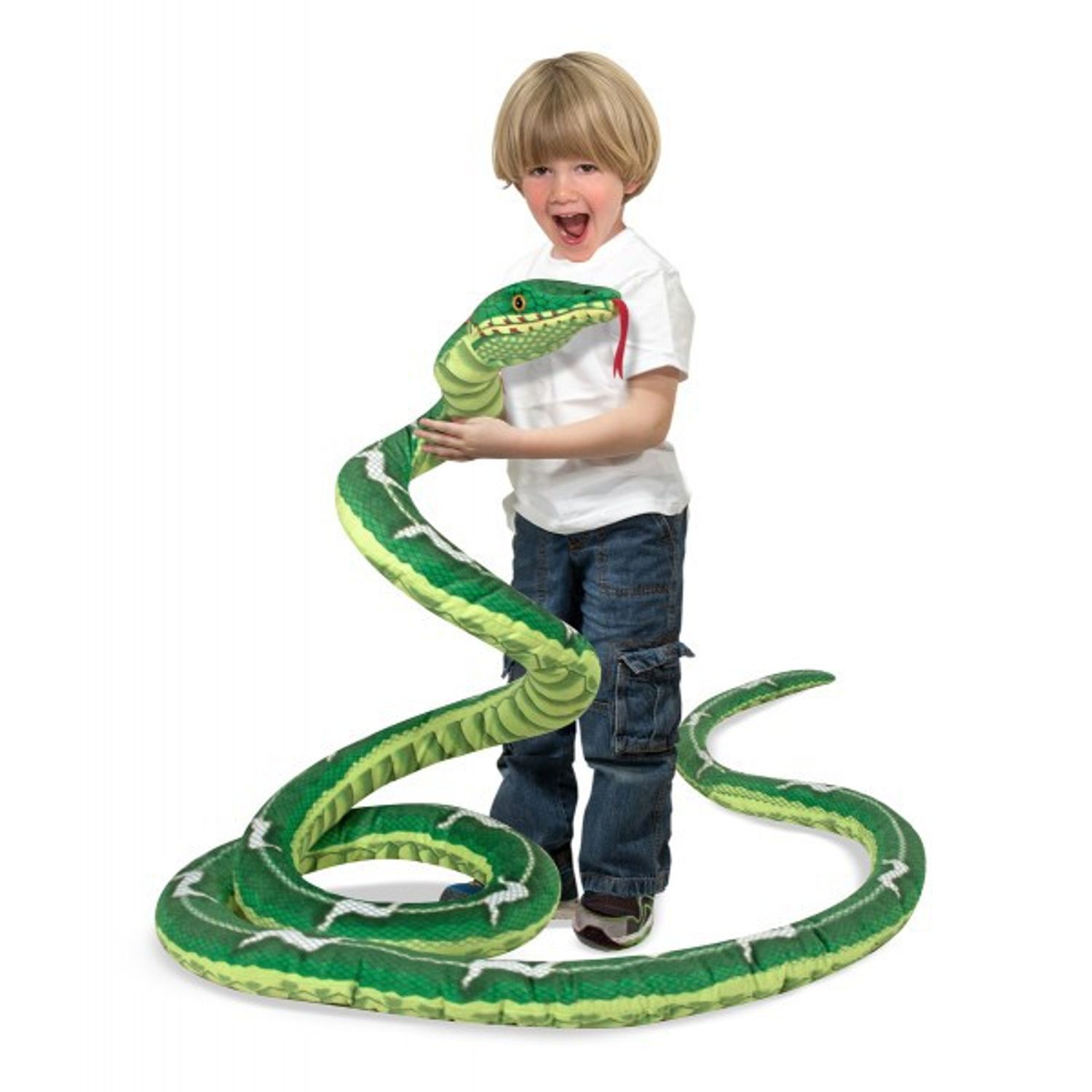 Sarpe gigant din plus Melissa and Doug fotografia produsului View 2 L