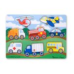 Melissa and Doug - Puzzle lemn Vehicule fotografia produsului