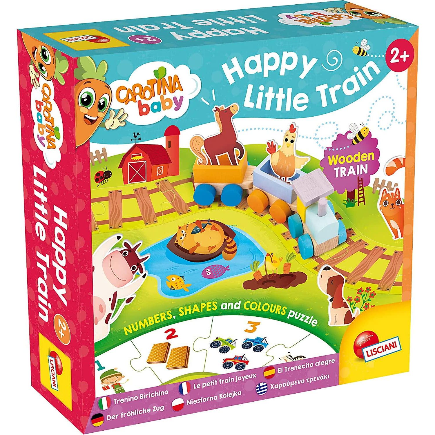 Puzzle - Trenuletul vesel de la ferma fotografia produsului