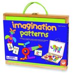 Imagination patterns, joc de constructie din lemn, cu piese magentice fotografia produsului