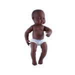 Bebelus nou nascut african baiat 40 cm fotografia produsului