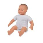 Papusa bebelus cu corp moale Asiatic 40 cm fotografia produsului
