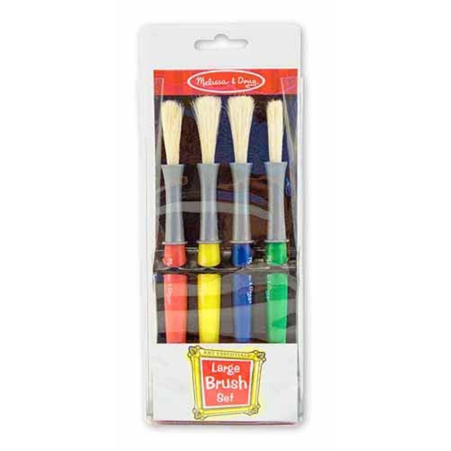 Set 4 pensule groase Melissa and Doug fotografia produsului