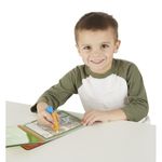 Carnet de colorat cu Apa magica Safari - Melissa and Doug fotografia produsului View 2 S