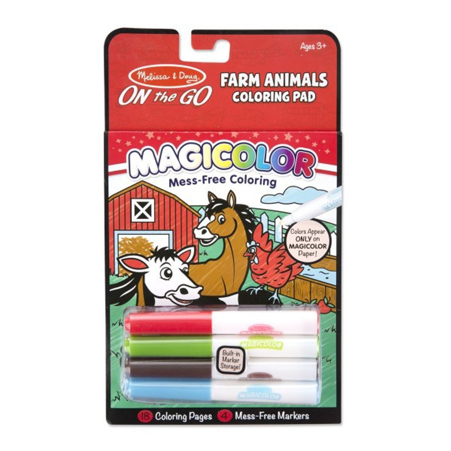 Carnetel de colorat Magicolor Animale de la ferma fotografia produsului