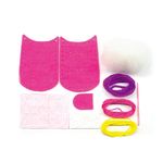 Set de cusut DIY - decoratiune topper pentru creion - Bufnita fotografia produsului View 3 S