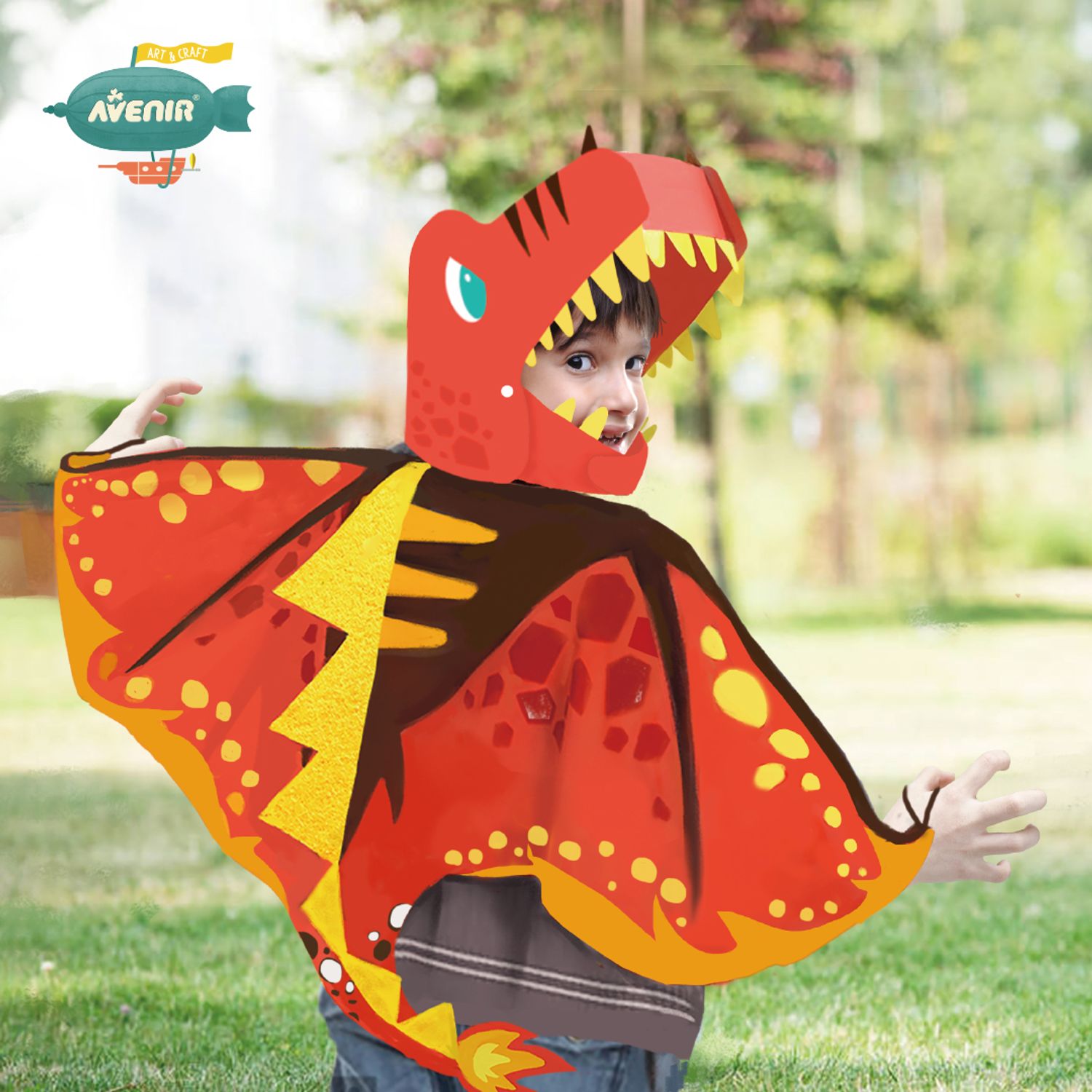 Set DYI de costumat - Dragon Magic fotografia produsului View 3 L
