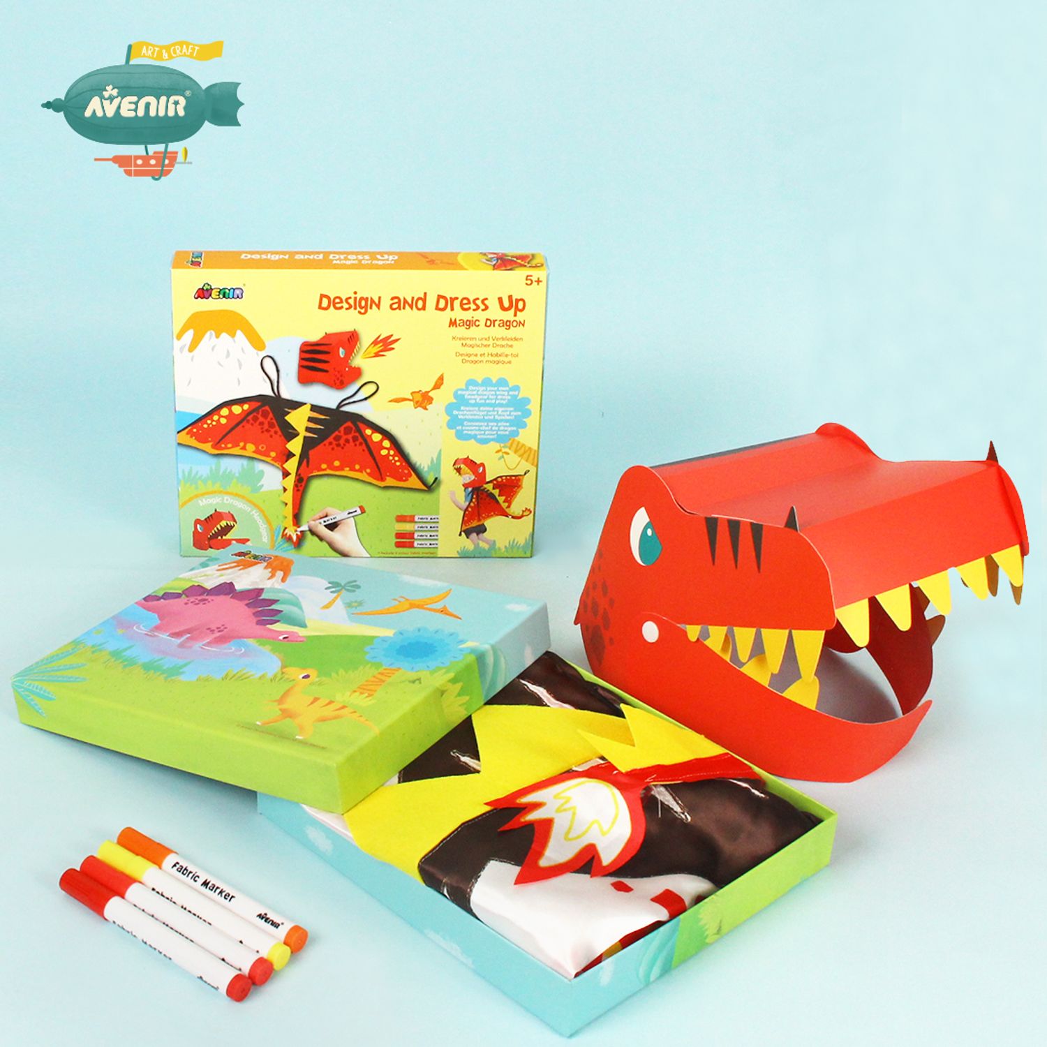 Set DYI de costumat - Dragon Magic fotografia produsului View 2 L