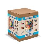 Puzzle din lemn, Vulpe, 150 piese fotografia produsului