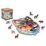Puzzle din lemn, Vulpe, 150 piese fotografia produsului View 2 S