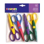 Set 4 foarfeci Design cu protectie plastic fotografia produsului