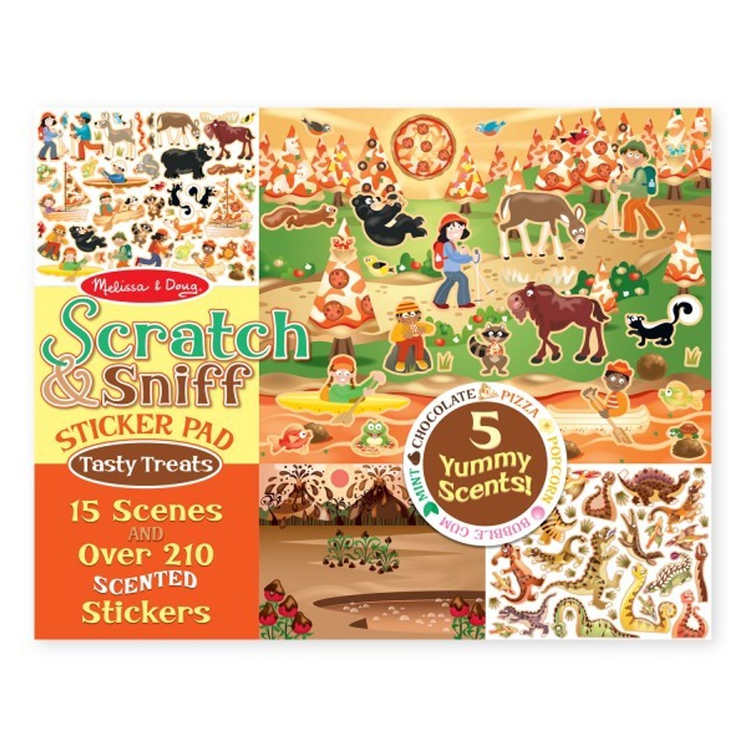 Abtibilduri aromate Melissa and Doug fotografia produsului