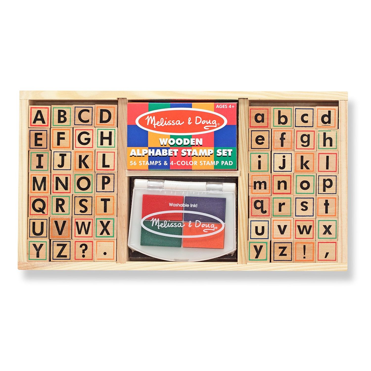 Set de stampile Alfabet Melissa and Doug fotografia produsului