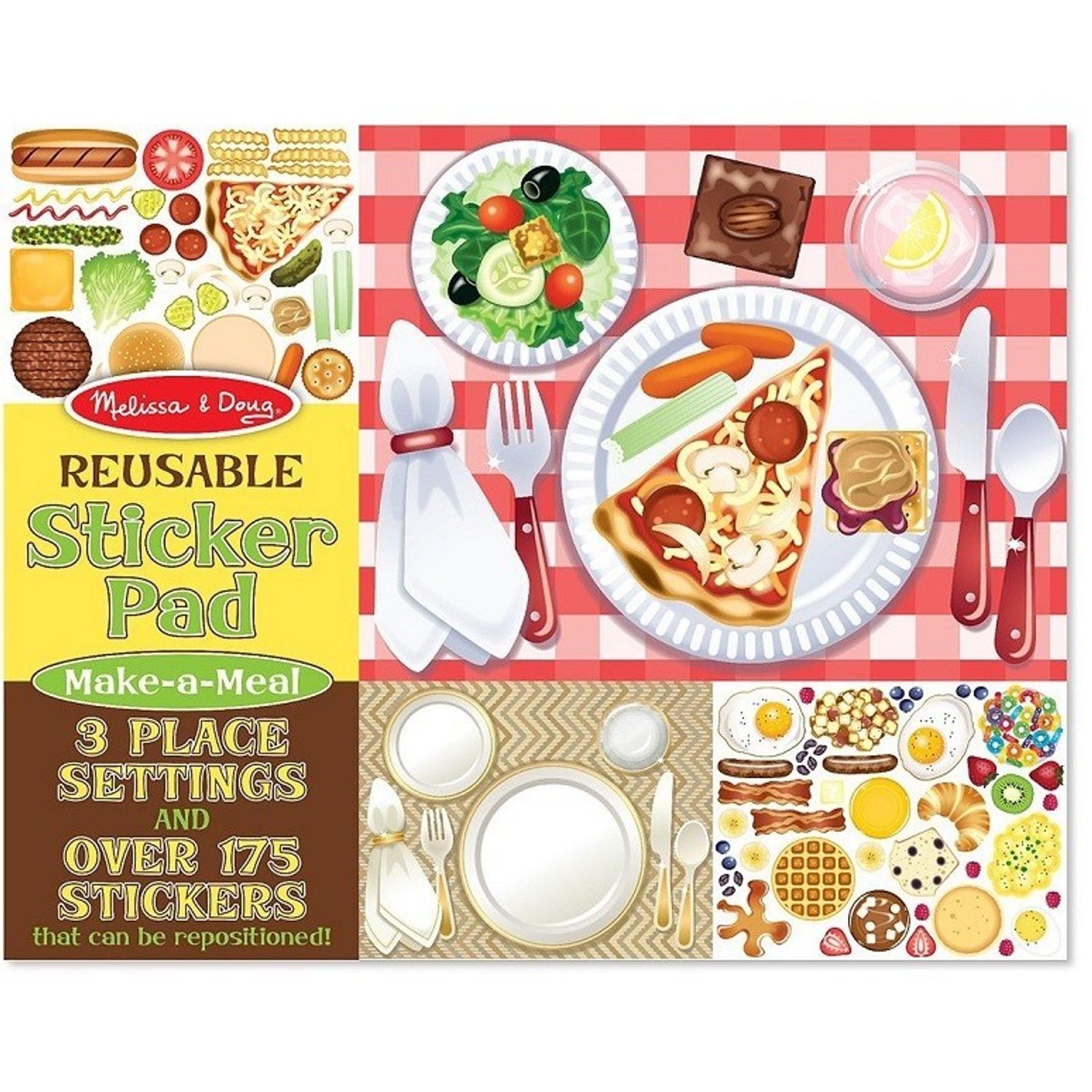 Abtibilduri Alimentele Melissa and Doug fotografia produsului View 3 L