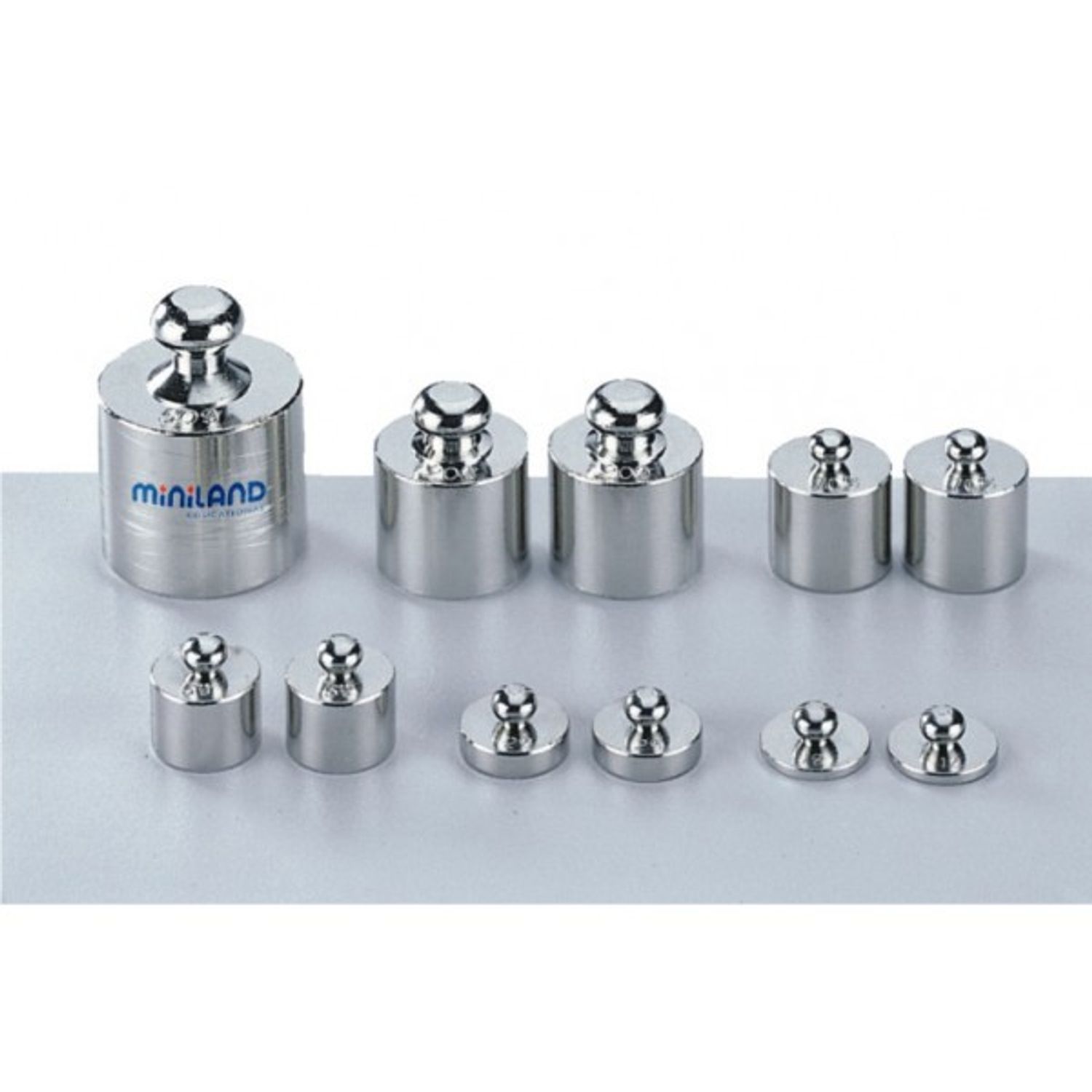 Set 11 greutati metalice pentru balante fotografia produsului