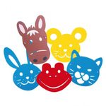 Set creatie masti Animalute fotografia produsului
