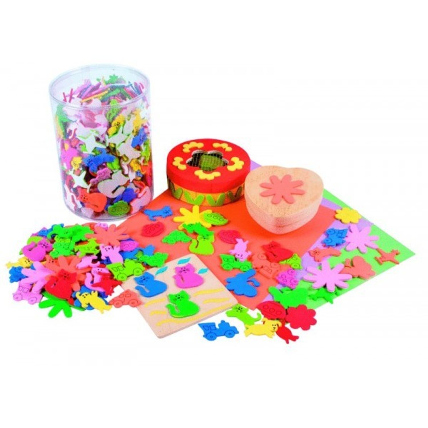 Set 400 forme din spuma autoadezive Motif fotografia produsului