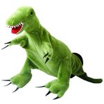 Papusa de mana T-Rex Beleduc fotografia produsului