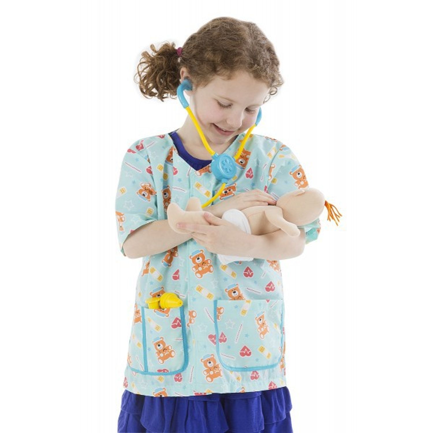 Costum de carnaval Asistenta medicala pediatrie fotografia produsului View 4 L