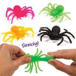 Set 12 paianjeni extensibili Stretchy Spiders fotografia produsului