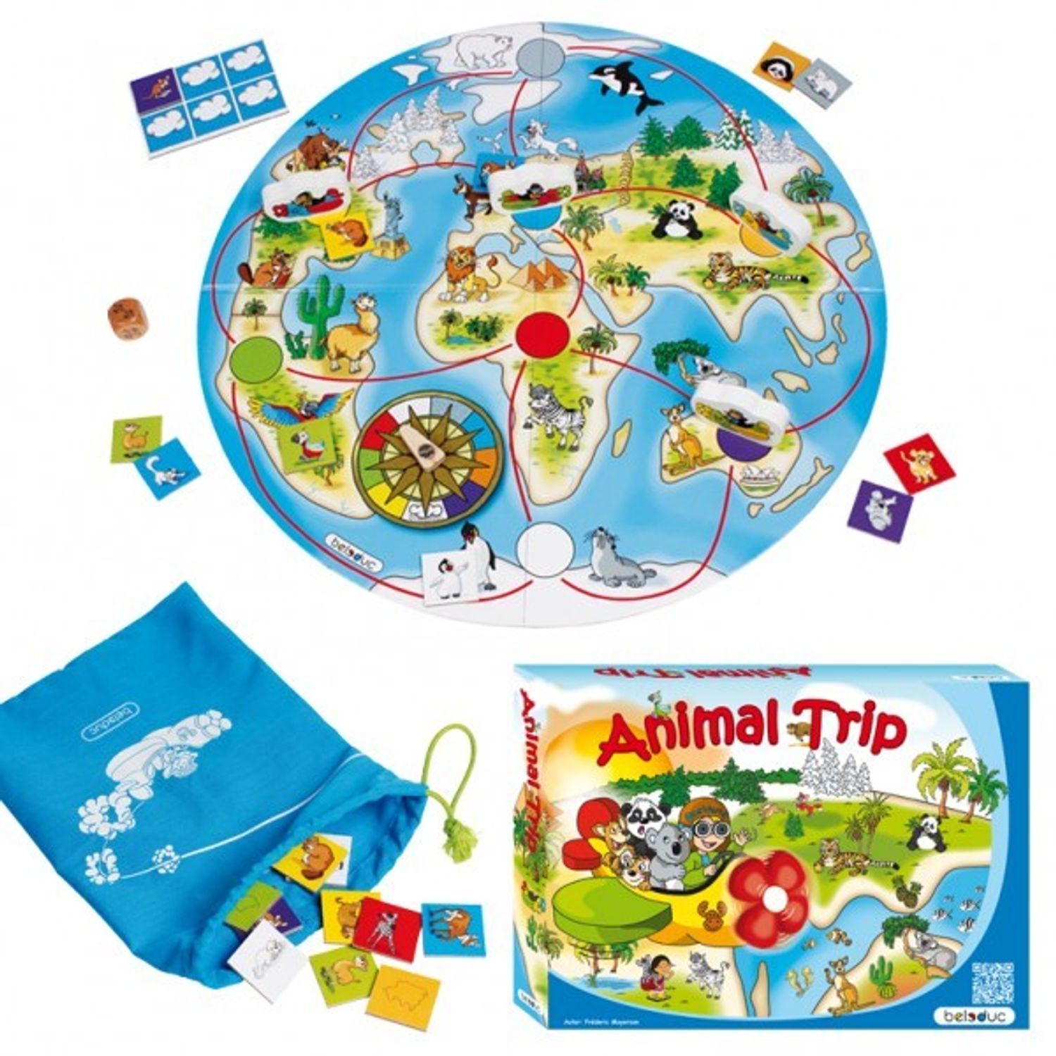 Joc educativ Calatoria Animalelor fotografia produsului