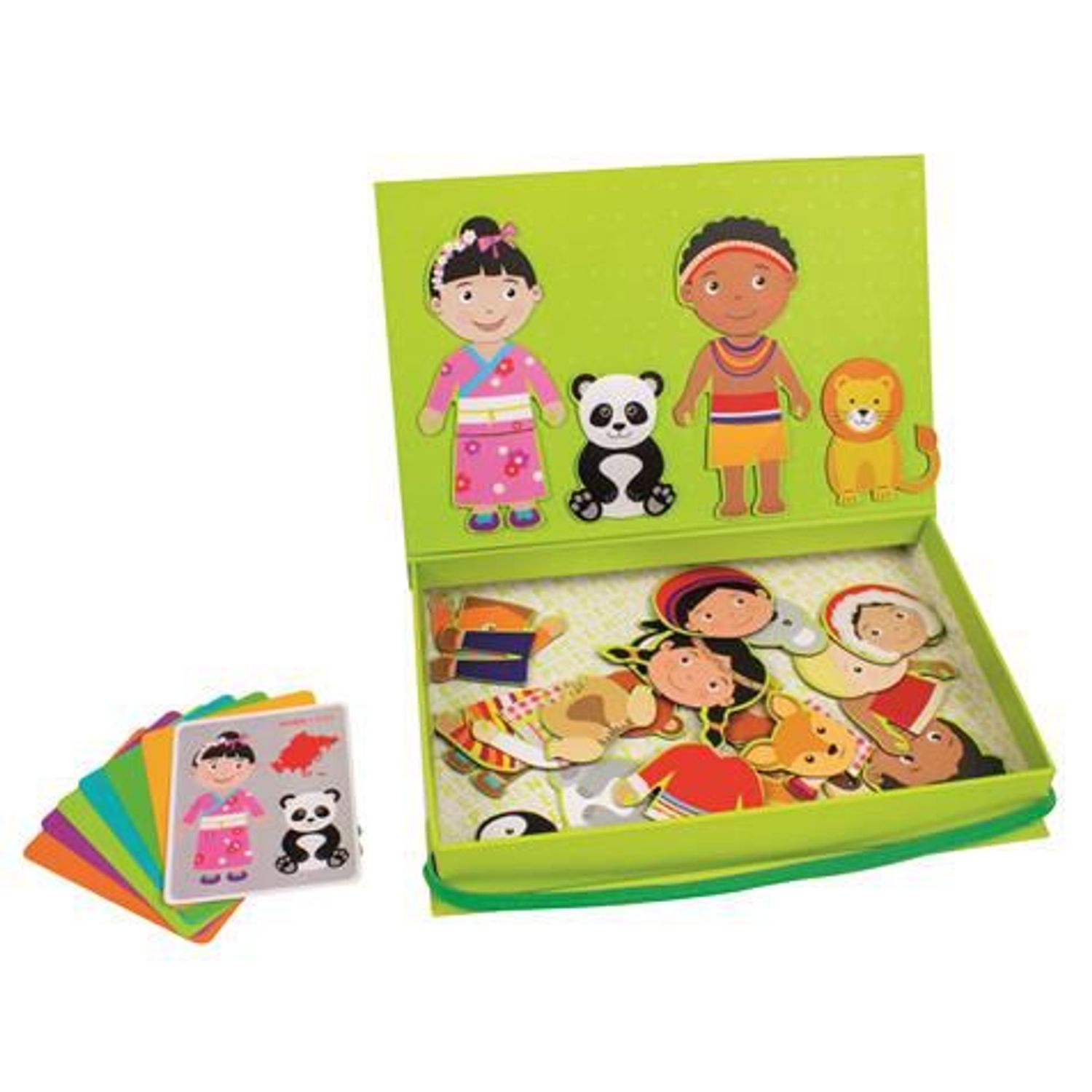 Joc magnetic Imbraca personajele fotografia produsului View 3 L