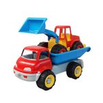 Set Basculanta Si Excavator De Jucarie Matteuz fotografia produsului