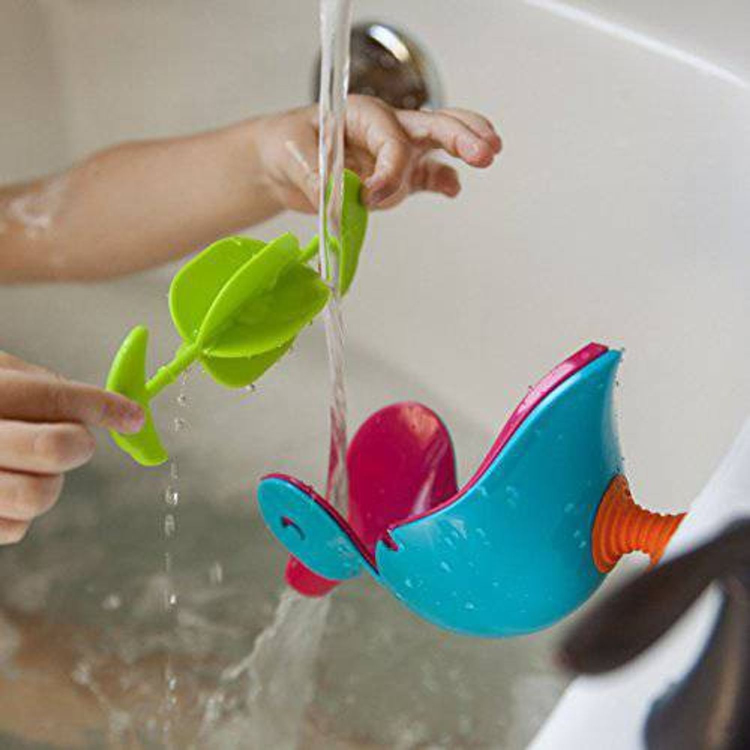 Jucarie de baie Quack Stack fotografia produsului View 3 L