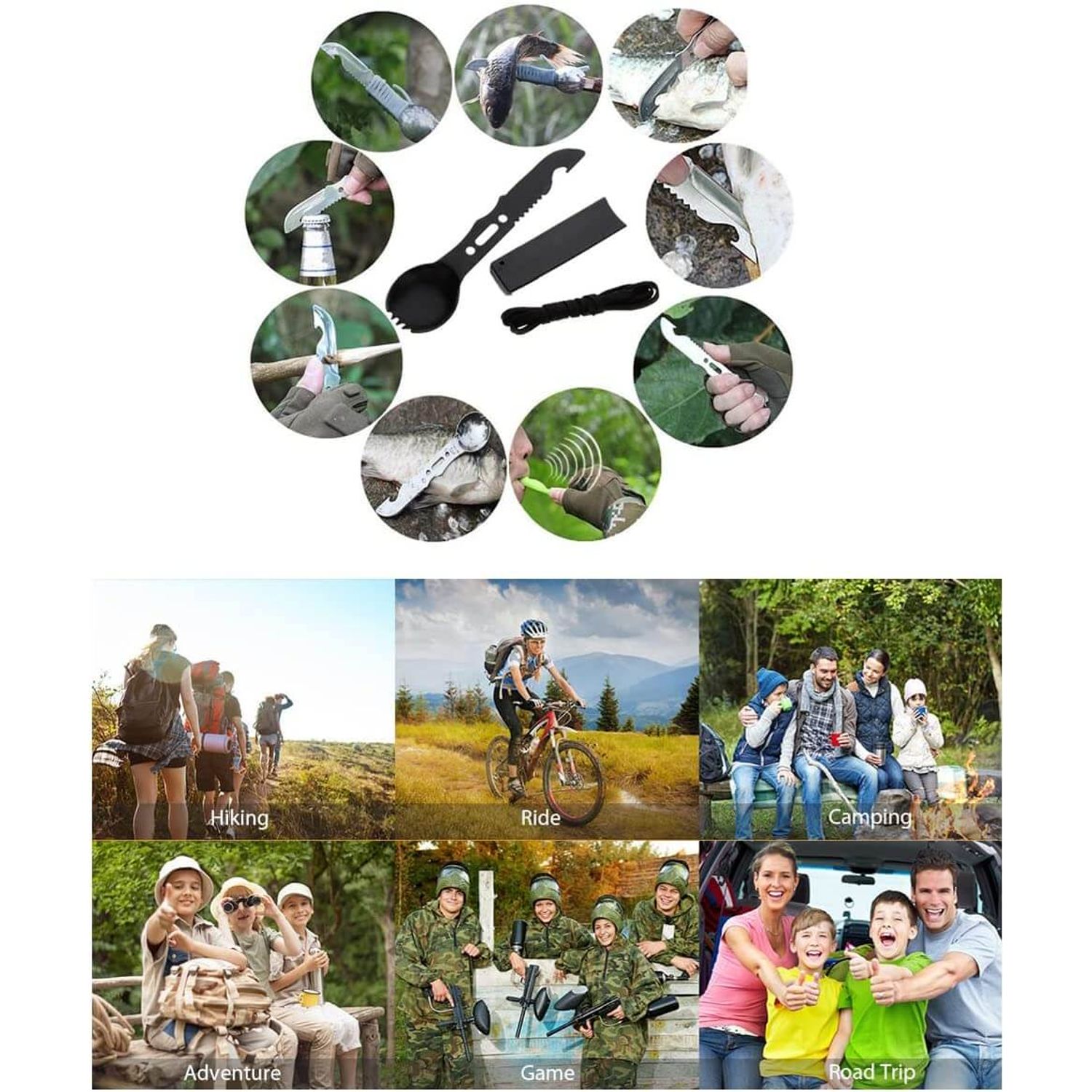 Kit multifunctional Adventure SK211, 16 in 1 fotografia produsului View 5 L