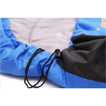 Sac de dormit plic cu gluga Wild, ACTION ONE 220x75cm, albastru fotografia produsului View 5 S