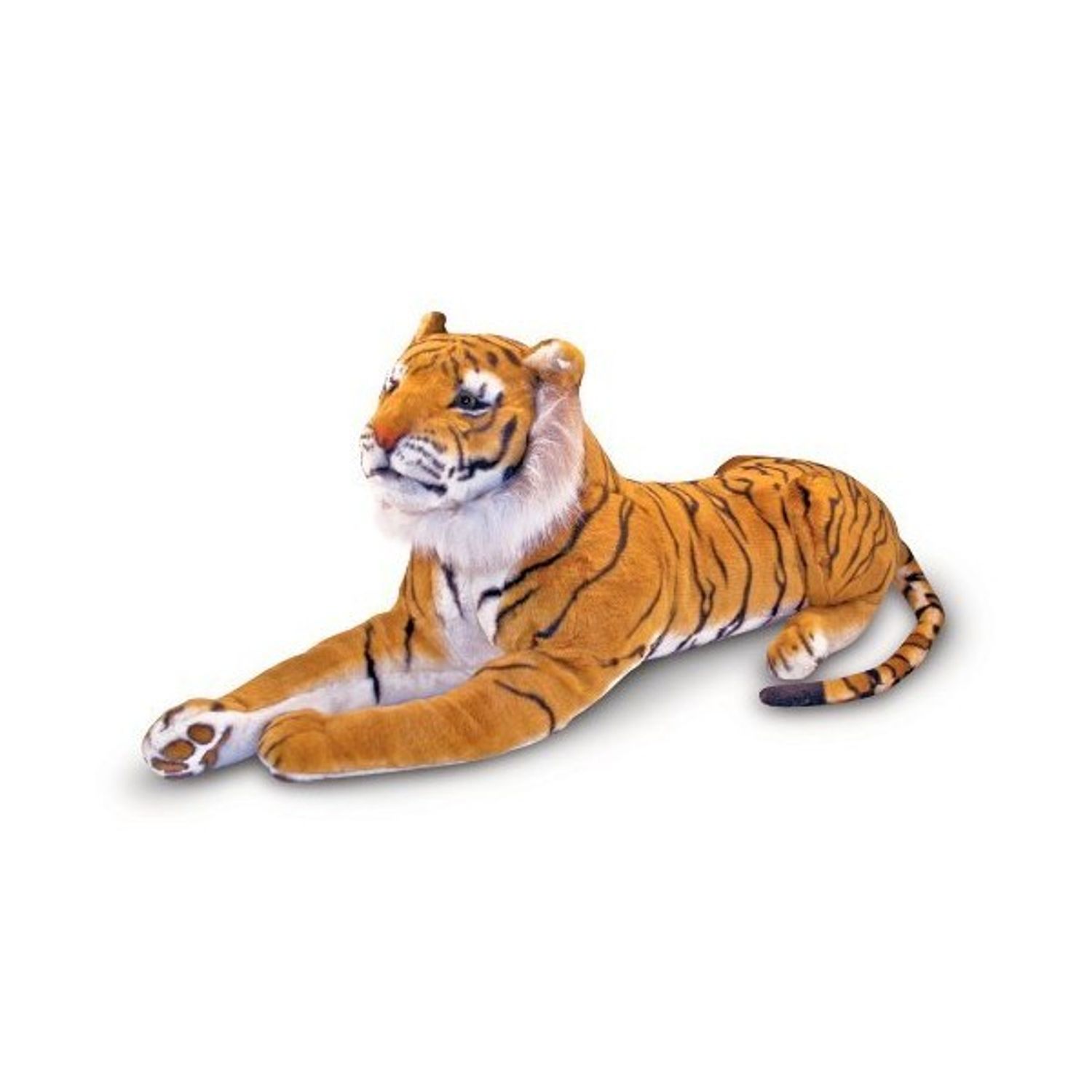Tigru gigant din plus Melissa and Doug fotografia produsului